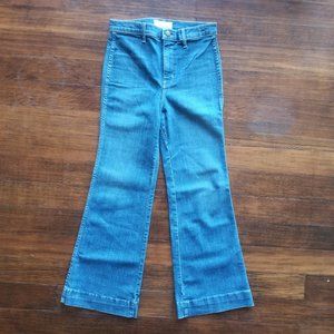 The Great Sea Crop flare jeans, size 28